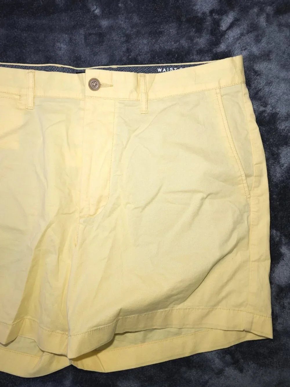 NWT J Crew Yellow 34 Shorts 5” Inseam Cotton Resort Beach Golf Work Reimagined